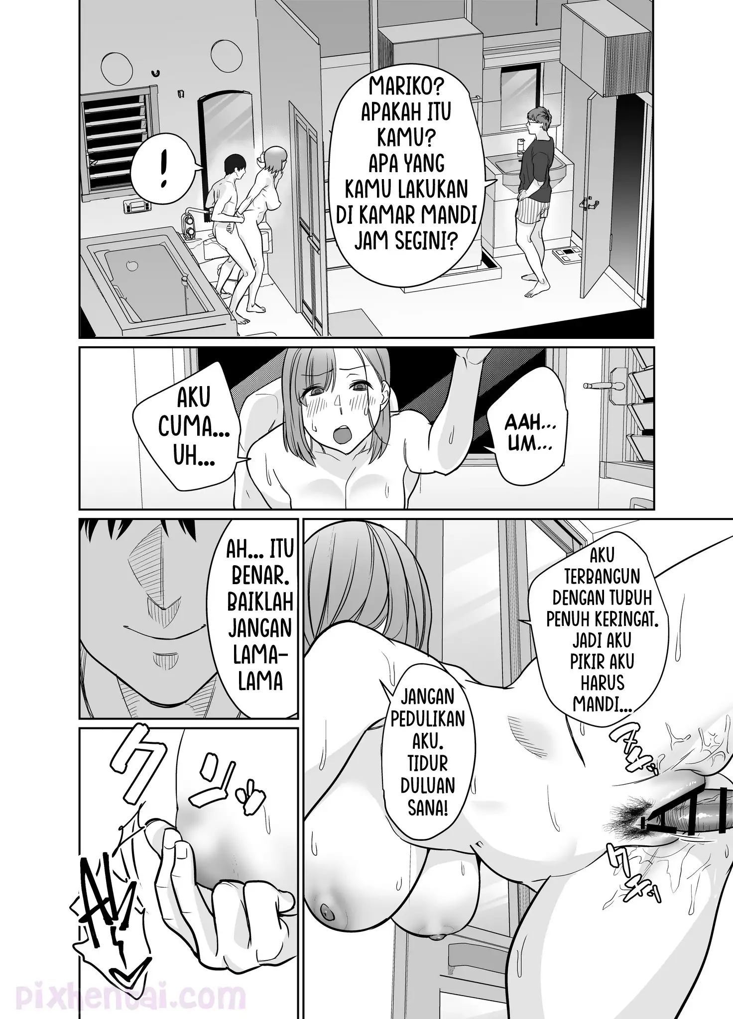 Komik hentai xxx manga sex bokep Hot Sweaty Sex with My Friends Mom 37